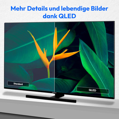 MEDION X14332 (MD 31410) 108 cm (43 Zoll) QLED Fernseher (Fire TV, 4K Smart TV, Dolby Vision HDR, Dolby Atmos, Netflix, Prime Video)