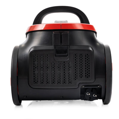 LEHMANN Zyklon Staubsauger ohne Beutel 4000 Watt, Hoher Saugkraft, HEPA Filter für Allergiker, 2,5 L Staubbehälter, Satz von Staubsaugerdüsen und Turbobürste, Kompakt und Leicht