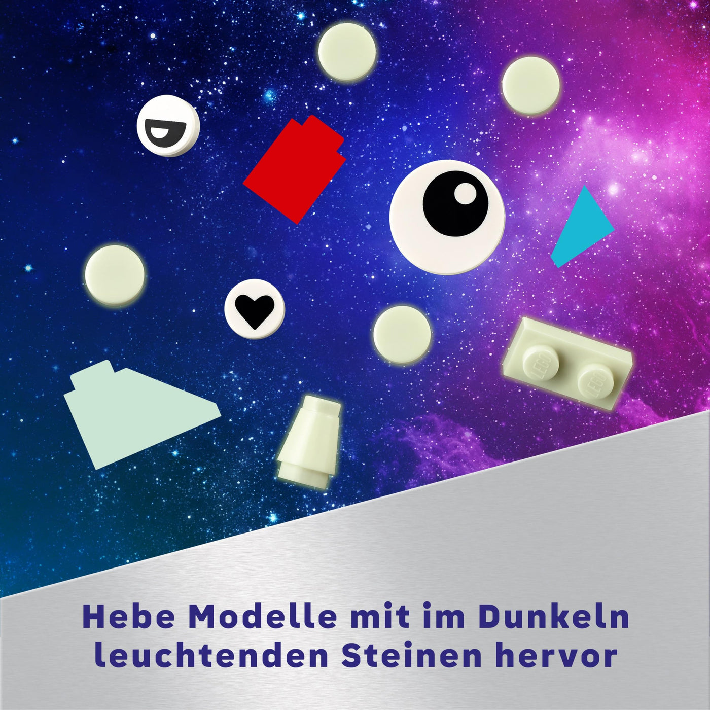 LEGO Classic Kreative Weltraumplaneten, baubares Sonnensystem-Modell für Kinder, Weltraum-Spielzeug mit Rakete, Raumschiff, Planeten und Alien, Geschenk für Kinder, Jungs und Mädchen ab 5 Jahren 11037