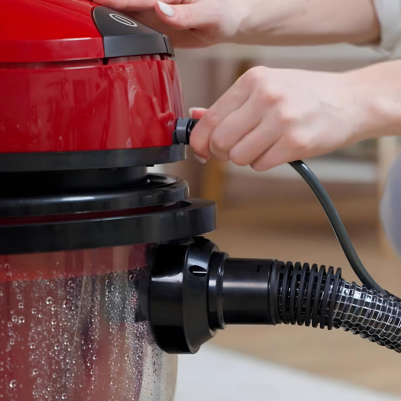 briebe Vira Waschsauger Staubsauger Polsterreiniger für Auto, Haustierflecken-Reiniger, Ideal für Teppiche, Sofas, Matratzen, Nass-/Trockensauger, Tanks: 4,5L Sauberes Wasser / 10L Abfall, VC1112