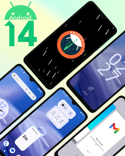 Ulefone Note 19 Smartphone Ohne Vertrag, 6GB + 64GB /512GB TF Handy Günstig, 6.56 Zoll HD+ Android 14 Smartphone, 5000mAh Batterie 8MP Kamera Simlockfreie Handy, 4G Dual SIM/Face ID/GPS-Grün