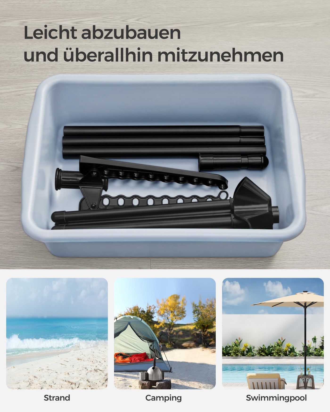 SONGMICS Wäscheständer, Standtrockner, 3 drehbare Armen für Kleiderbügel, Wäschespinne, 4 Beine, für Innenbereich, Edelstahl, für bis zu 27 Kleidungsstücke, 150 cm hoch, schwarz LLR510B01