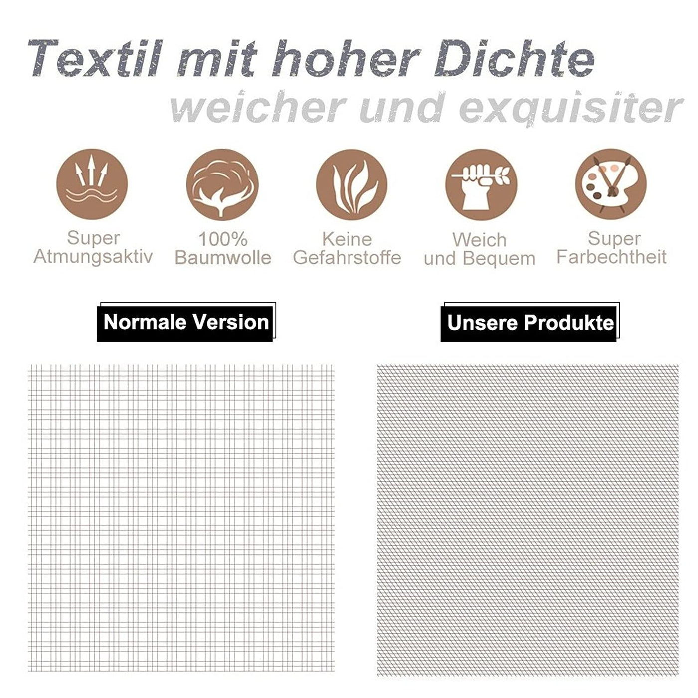 KEAYOO Bettwäsche 135x200 Grau Weiß Wendebettwäsche Pusteblume Muster 100% Baumwolle für Sommer bis Winter Soft Touch mit Reißverschluss 4teilig Set