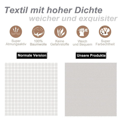 KEAYOO Bettwäsche 135x200 Grau Weiß Wendebettwäsche Pusteblume Muster 100% Baumwolle für Sommer bis Winter Soft Touch mit Reißverschluss 4teilig Set