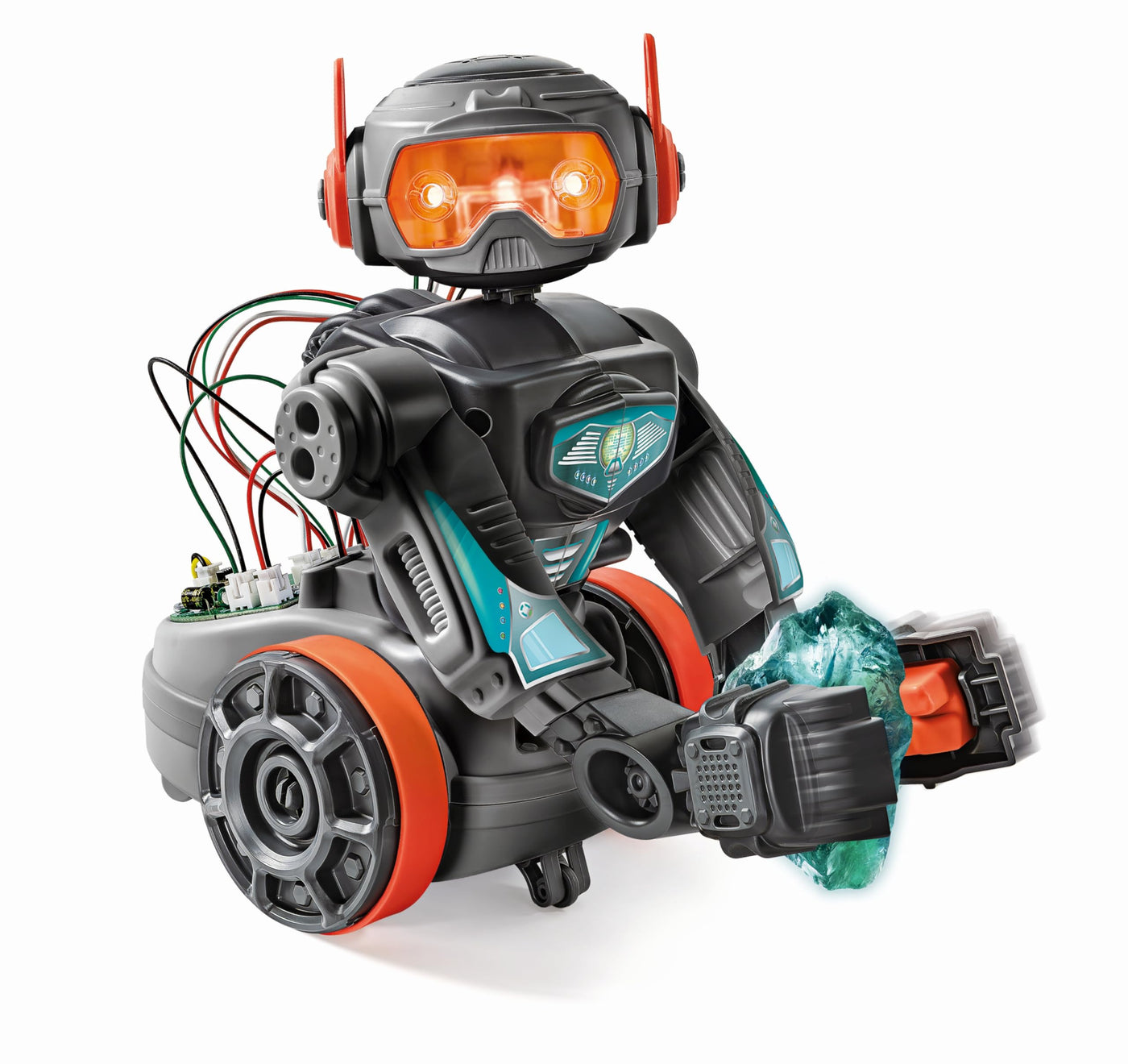 Clementoni Galileo Robotics EVO Roboter - Programmierbarer Spielzeug-Roboter, Bausatz mit 50 Teilen für Kinder ab 8 Jahren - Elektronik & Robotik, 59347