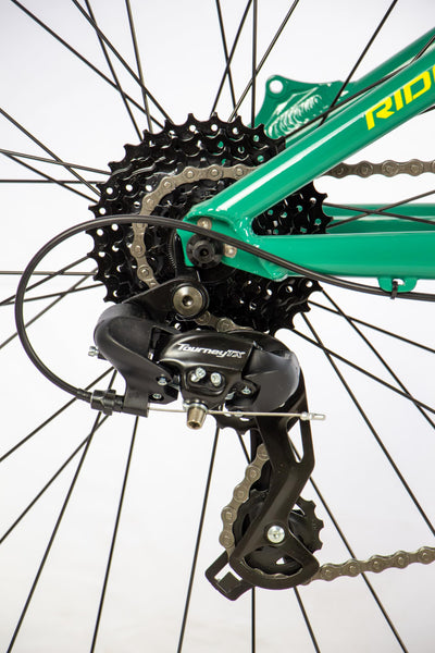 HEAD Unisex Jugend Ridott 1.0 26 Kinder-Mountainbike, grün/gelb, 36