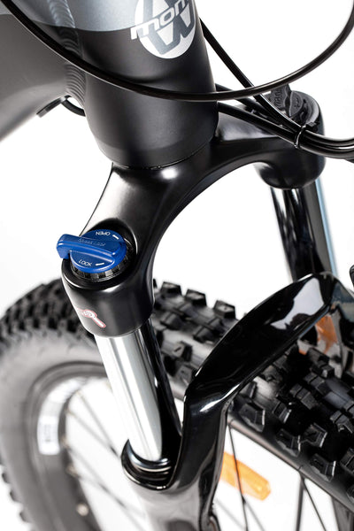 moma bikes Elektrische Fahrrad EMTB 27,5", Shimano 24 Gänge & hydraulische Scheibenbremsen, Integrierter Akku Ion Lithium 48V 13Ah