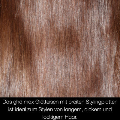 ghd Max Breitplatten-Haarglätter & Styler in Schwarz - Größere Platten für schnelles Styling, mehr Glanz, Frizz-frei - Für langes, dickes oder lockiges Haar