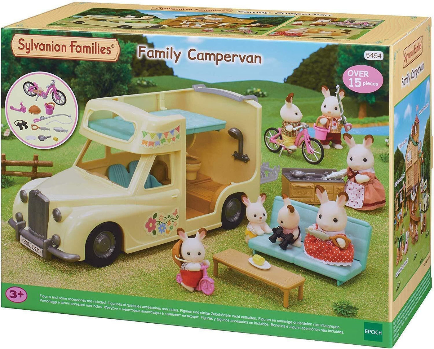 Sylvanian Families 5454 Wohnmobil - Puppenhaus Auto Spielset
