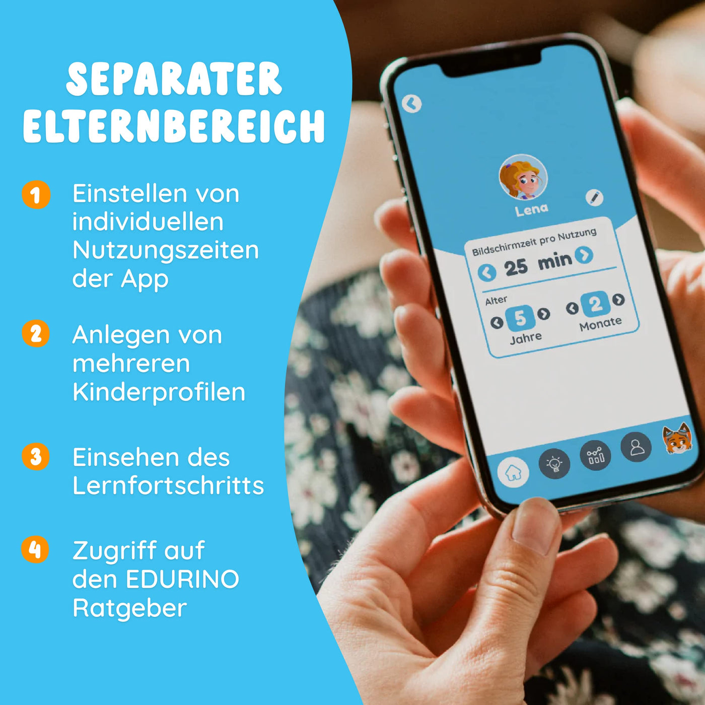 Edurino Starterset Juki Kreativität & Malen ab 4 Jahren inkl. Eingabestift | Innovatives & digitales Lernspiel | Farbenlehre & Malexperimente
