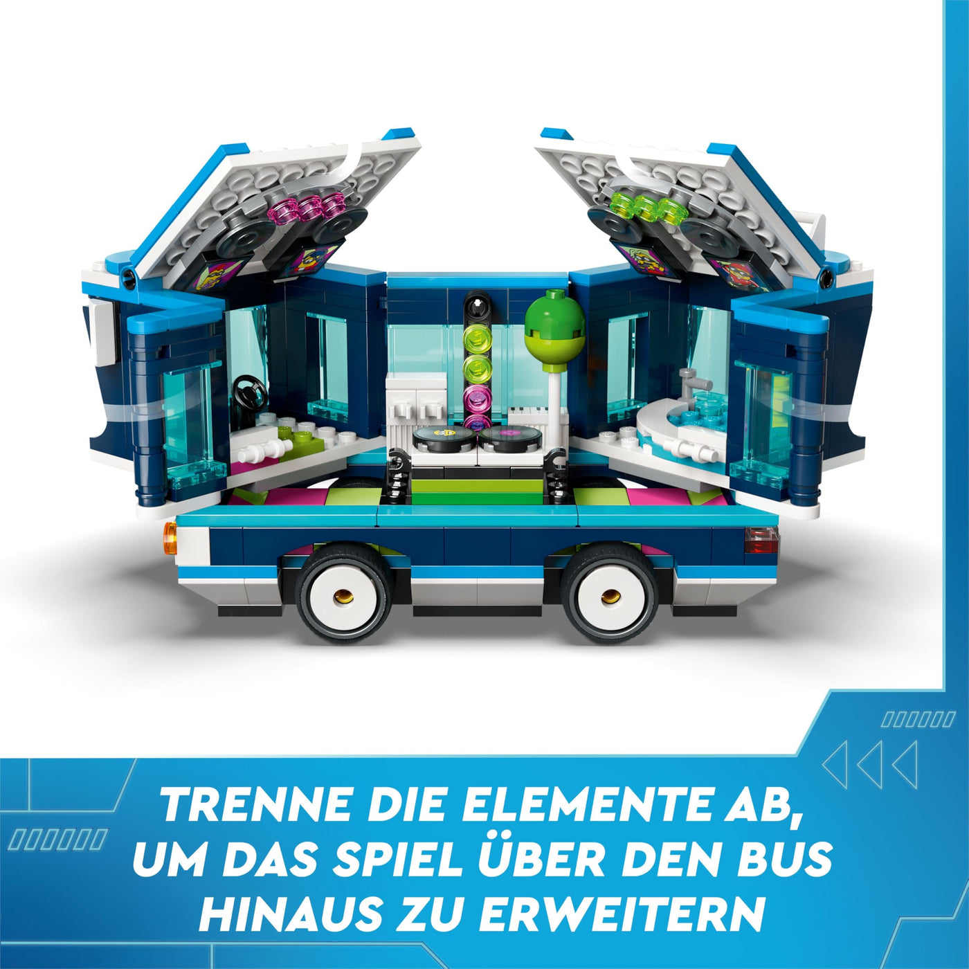 LEGO Ich – Einfach unverbesserlich 4 Minions und der Party Bus, Spielset zu Ich – Einfach unverbesserlich 4, Kinderspielzeug, kreatives Minions-Geschenk für Jungen und Mädchen ab 7 Jahren 75581