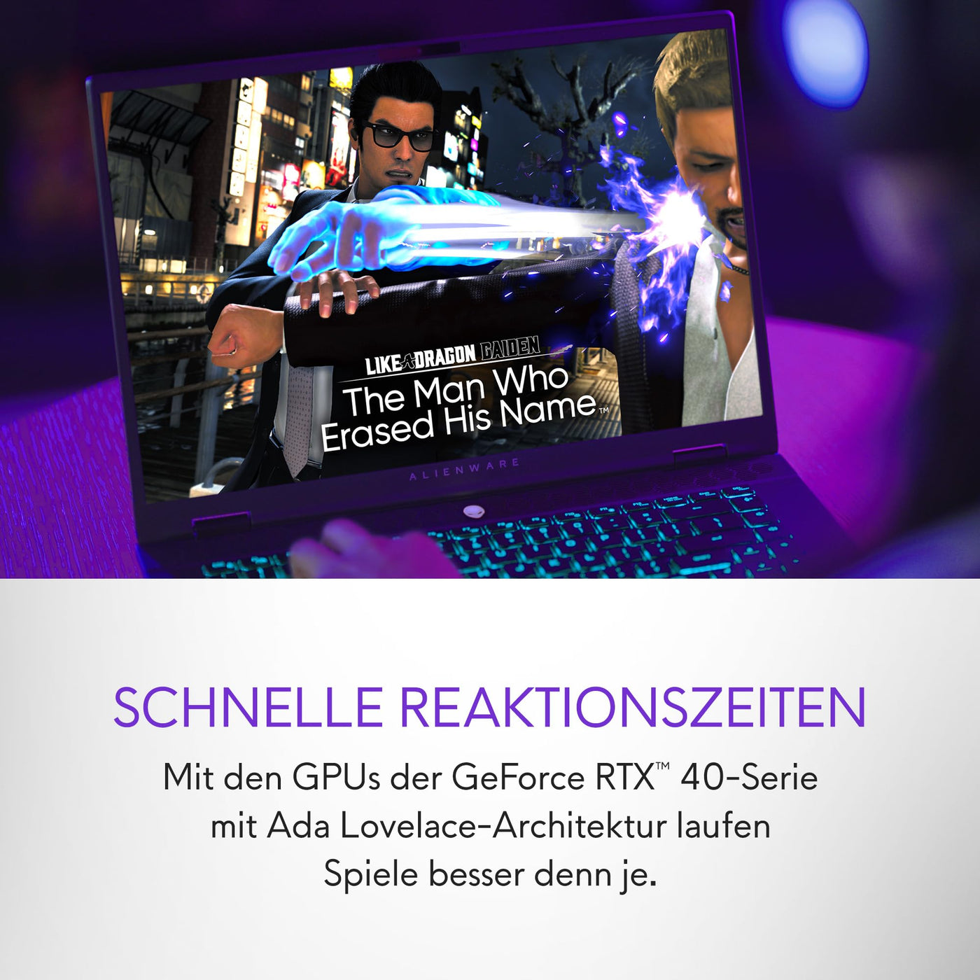 Alienware m16 R2 Gaming Laptop - 16" QHD+ 240Hz, Intel Core Ultra 7 Series 1, 16GB RAM, 1TB SSD, NVIDIA GeForce RTX 4060, Windows 11 Home, German AlienFX Keyboard - Dark Metallic Moon