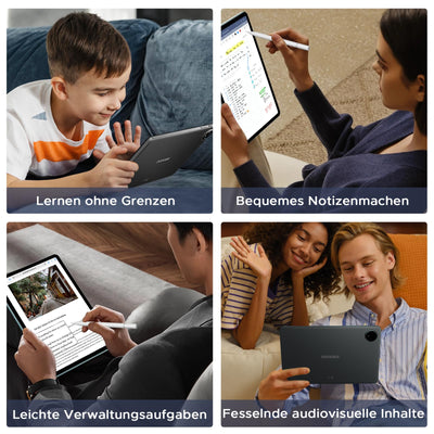 DOOGEE Tab A9 Pro Android 15 Tablet 10 Zoll, 20GB RAM+128GB ROM(2TB TF) Android Tablet, 10,1" HD IPS Display Gaming Tablet, 6580mAh, Unisoc T310, 8MP AI Camera, 5 WiFi/GMS/Face ID/BT 5.0/3,5mm Jack