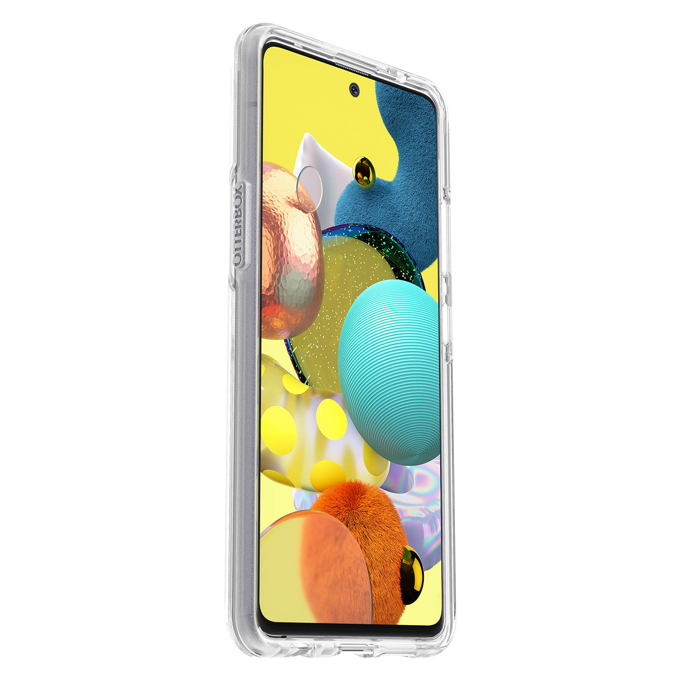 OtterBox Symmetry Clear Hülle für Samsung Galaxy A51 5G, stoßfest, sturzsicher, schützende dünne Hülle, 3X getestet nach Militärstandard, Transparent