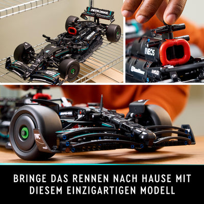 LEGO Technic Mercedes-AMG F1 W14 E Performance Set für Erwachsene, Maßstabsgetreuer Rennwagen Modellbausatz, Sammlerstücke für Zuhause oder Büro, Formel 1 Geschenke für Männer, Frauen 42171