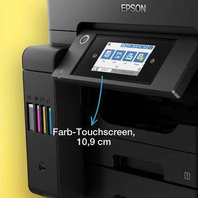 EcoTank ET-5855 DIN-A4-Multifunktions-Wi-Fi-Tintentankdrucker mit Fax