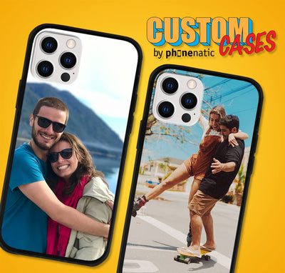PhoneNatic personalisierte Handyhülle für iPhone 16 Custom Silikon Case in Clear zum selbst gestalten mit eigenem Foto Bild Text individuell