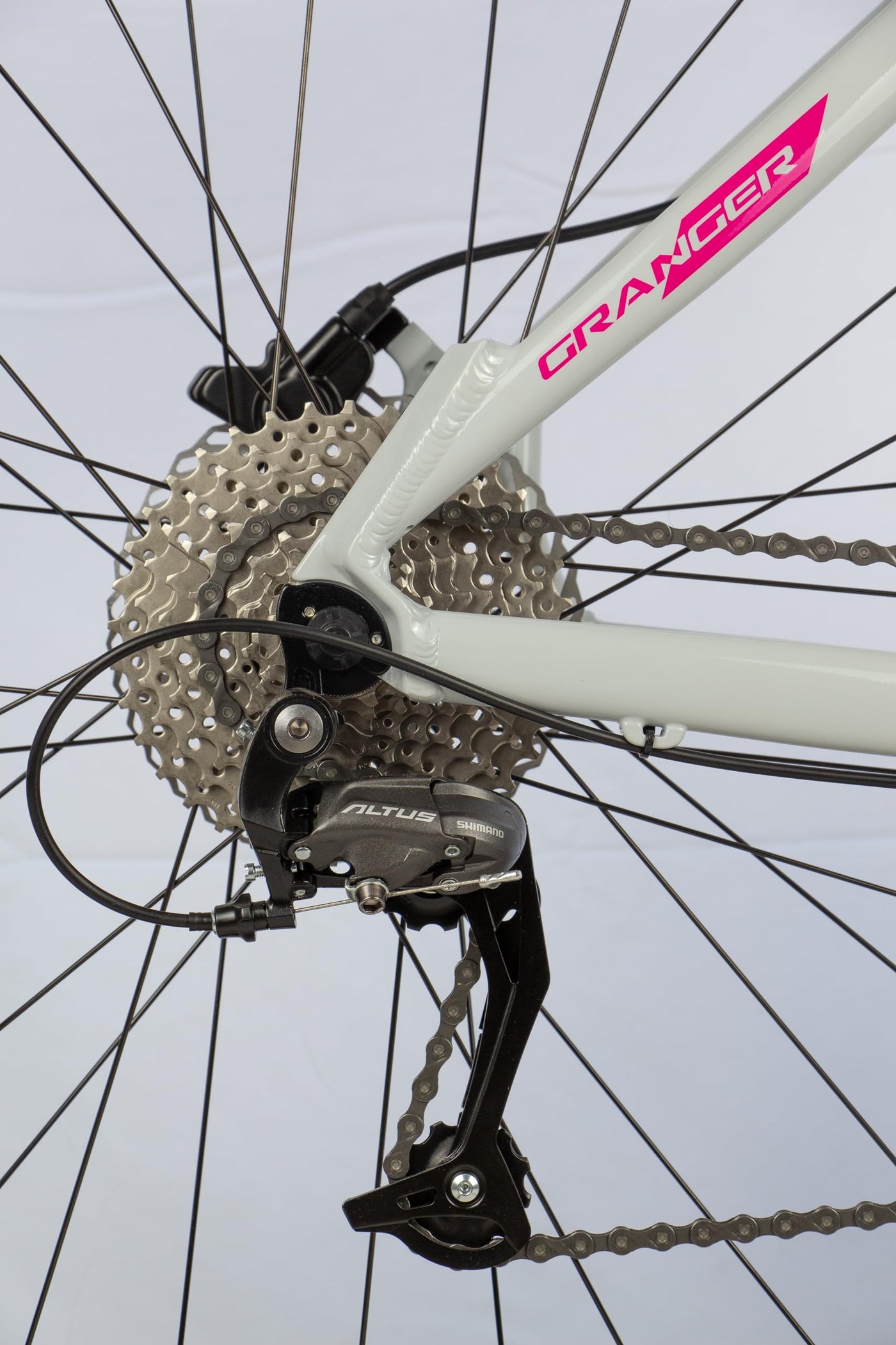 HEAD Damen Granger Joy Mountainbike, Matt Grey/Pink, 42