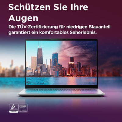 Lenovo Yoga Slim 7i AI Laptop | 14'' WUXGA OLED Display | Intel Core Ultra 7 | 32GB RAM | 1TB SSD | Intel Arc Grafik | Win11 | QWERTZ | Luna grau | Beleuchtete Tastatur | 3 Monate Premium Care