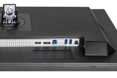 iiyama Prolite XUB2763QSU-B1 68,6cm 27" IPS LED-Monitor WQHD 100Hz HDMI DP USB3.2 Slim-Line Höhenverstellung Pivot Adaptive Sync Energieklasse B schwarz