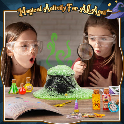 Mostof Zaubertränke-Sets für Kinder, Mix 20+ Fee Magische Experimente Tränke und Magischer Kessel, Kreatives Geschenke für Mädchen Jungen Alter 8-12