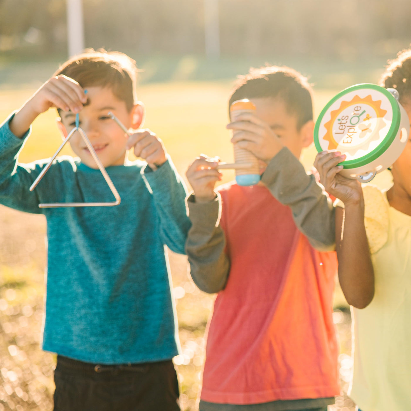 Melissa & Doug 40808 Let's Explore Camp Music Pretend Spielset | ab 3 Jahren | Geschenk für Jungen oder Mädchen