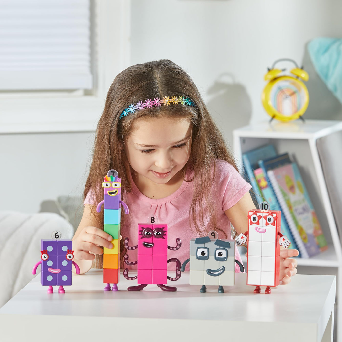 Learning Resources Numberblocks-Freunde Sechs bis Zehn, Spielfiguren, offizielle Sammelfiguren für Kinder ab 3 Jahren
