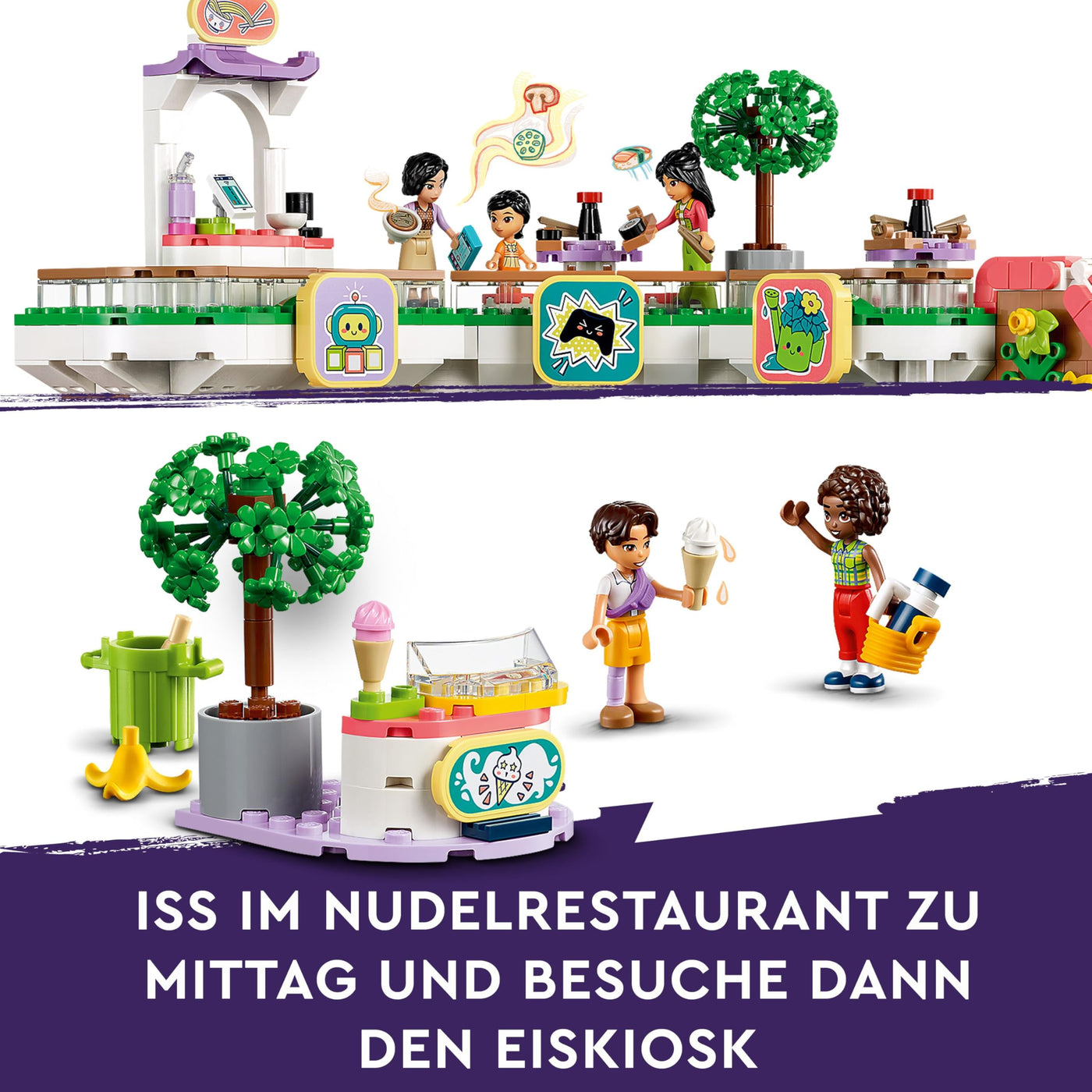 LEGO Friends Heartlake City Kaufhaus, Puppenhaus-Spielzeug für Mädchen und Jungen, Set mit Figuren, fördert die sozial-emotionale Entwicklung, Geschenk für Kinder ab 8 Jahren 42604