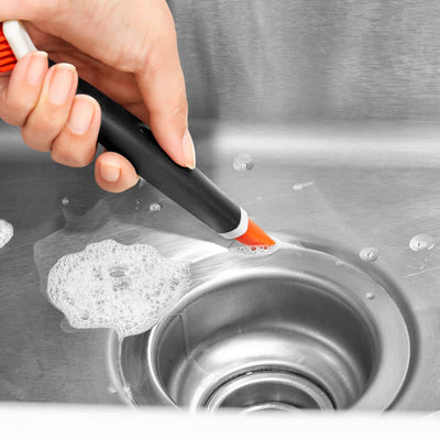 OXO Good Grips Bürsten-Putzset zur Tiefenreinigung – orange