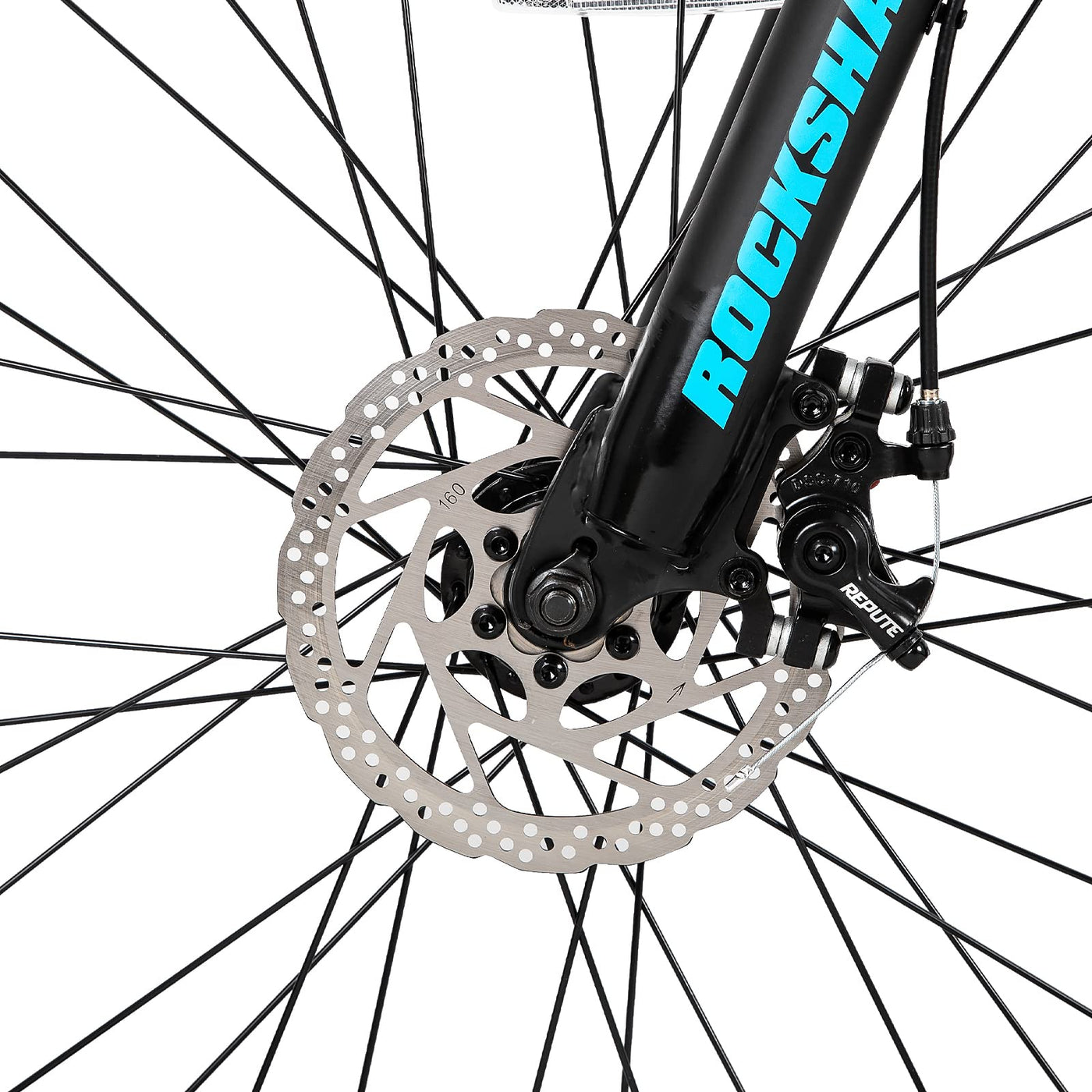 Hiland 29 Zoll Elektrofahrrad, 21 Gang Aluminium Elektro-Mountainbike, 250 Watt Scheibenbremse Elektrofahrrad für Erwachsene, Unisex mit 36V 10.4Ah Akku schwarz