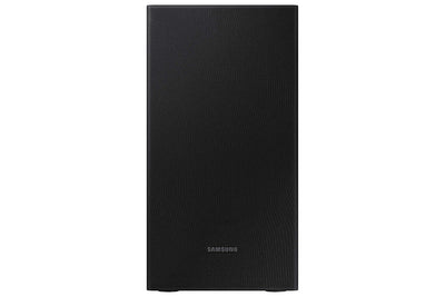 Samsung HW-T420 Soundbar, 150 W, 2,1 Ch, kabelgebundener Subwoofer, Dolby Digital 2.1, Bluetooth 4.2 Power On, Game Mode und One Remote Control, Schwarz