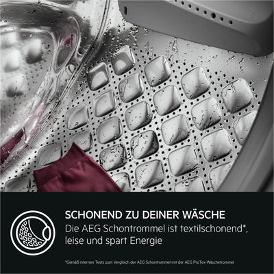 AEG LWR7S65690 Waschtrockner / Serie 7000 mit DualSense / 9 kg Waschen / 5 kg Trocknen / D / energiesparend / Mengenautomatik / Nachlegefunktion / ProSteam - Auffrischfunktion / 1600 U/min
