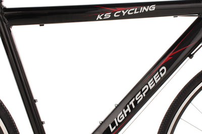 KS Cycling Fitnessbike 28'' Lightspeed schwarz Alu-Rahmen RH 56 cm