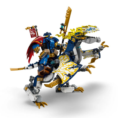 LEGO NINJAGO Rogues Mech-Drachenreiter - Ninja-Spielzeug mit Drachen, 4 Minifiguren und Ausrüstung - Geschenkidee für Jungen und Fans von Aufstieg der Drachen ab 8 Jahren - 71843