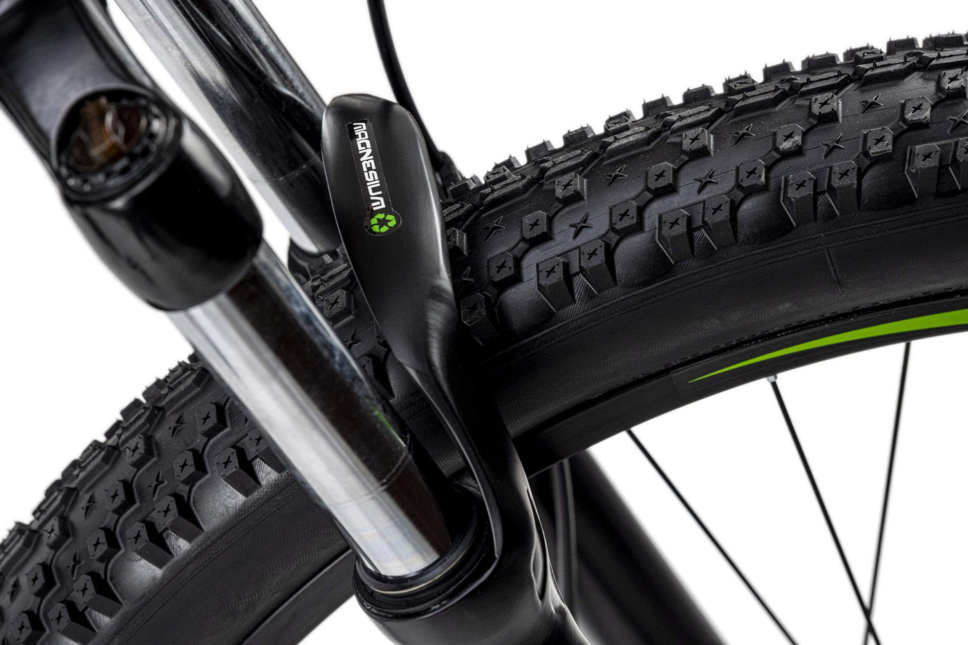 KS Cycling Mountainbike Hardtail 27,5'' Plus Xceed (Schwarz-Grün, 50 cm)