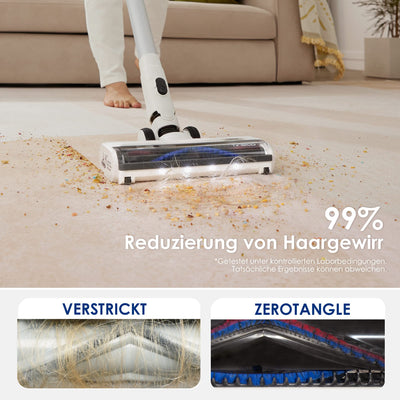 Tineco Pure ONE Air PRO kabelloser Staubsauger, ideal für Tierhaare, Multizyklon, mit Mehreren Aufsätzen, extrem leise, leistungsstarke Saugkraft, Zeitloses