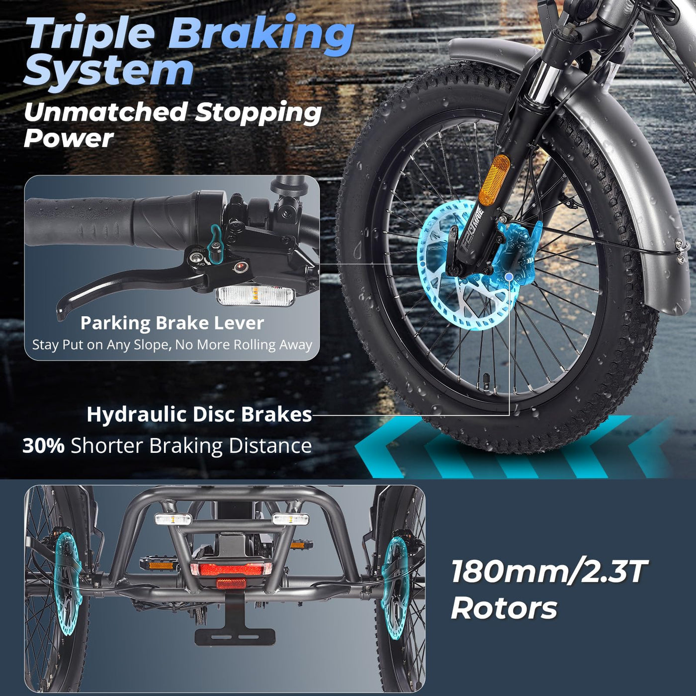 Fafrees 2025 F20 Mate Fat Klapprad E-Bike Dreirad für Erwachsene 20 Zoll 48V 21Ah Akku [ Offiziell ] Elektrofahrrad 65 N.m (Hintere Lastenkorb, Grau)