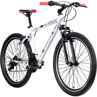 Galano Mountainbike Hardtail 26 Zoll Path MTB Fahrrad 21 Gang Mountain Bike 26" (weiß/schwarz, 46 cm)
