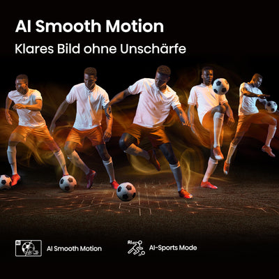 Hisense 50E7Q Fehrnseher, 50 Zoll, 4K QLED, Smart TV, Game Mode Plus, Filmaker Mode, Dolby Vision Atmos, HDR10, HLG, HDR Immersive, AI 4K Upscaler, Dolby MS12, DTS X, Sprachsteuerung [2025]