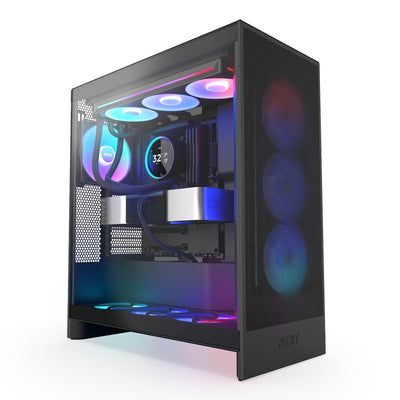 NZXT Kraken Elite 360 RGB - AIO CPU-Flüssigkeitskühler - 360-mm-Radiator - F360 RGB Core-Lüfter - Anpassbares 2,72"-IPS LCD - Turbine Pump - Intel LGA 1700, 1200/115X, 1851 - AMD AM5, AM4 - Schwarz