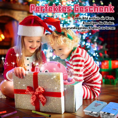 Zeichenroboter für Kinder, Roboter, Malroboter für Kinder, Drawing Robot mit 100 Karten, Drawing Robot zur Frühkindliche Bildung, Sprachinteraktiver Lernspielzeug für Jungen Mächen ab 3 Jahren