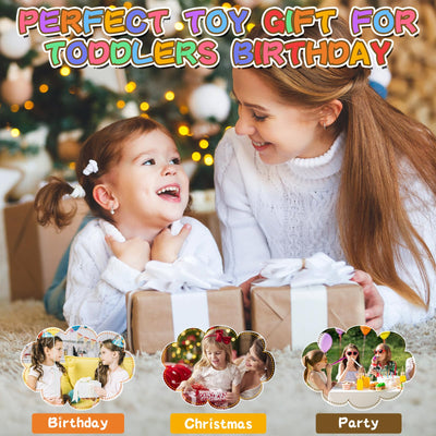 MZJAUVF 33Stück Musikinstrumente für Kinder, Musikinstrumente Musical Instruments Set, Holz Percussion Set, Xylophone für Kinders, Percussion Instrumente Kinders, Montessori Spielzeug ab 1 2 3 Jahre