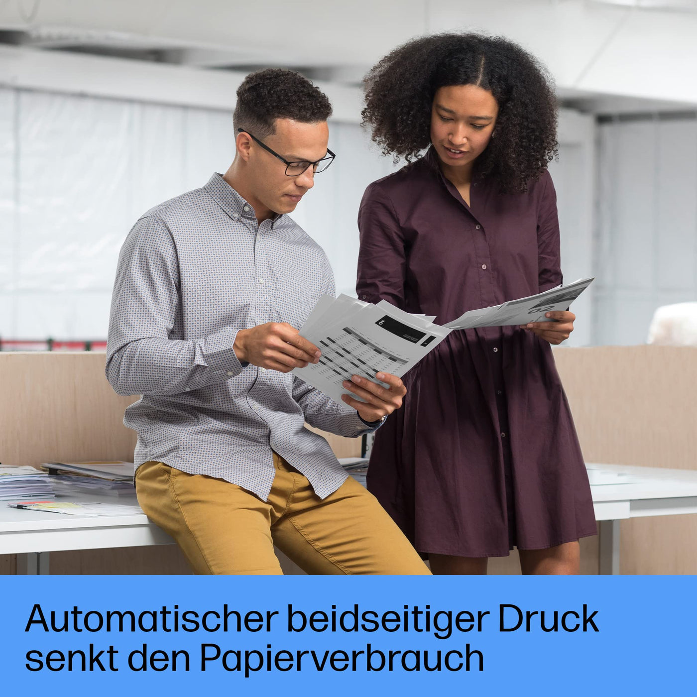 HP LaserJet Pro MFP 4102dw Multifunktions-Laserdrucker, WLAN, Automatischer beidseitiger Druck, Hohe Druckgeschwindigkeit, Bis zu 80.000 Seiten pro Monat, HP Wolf Pro Security