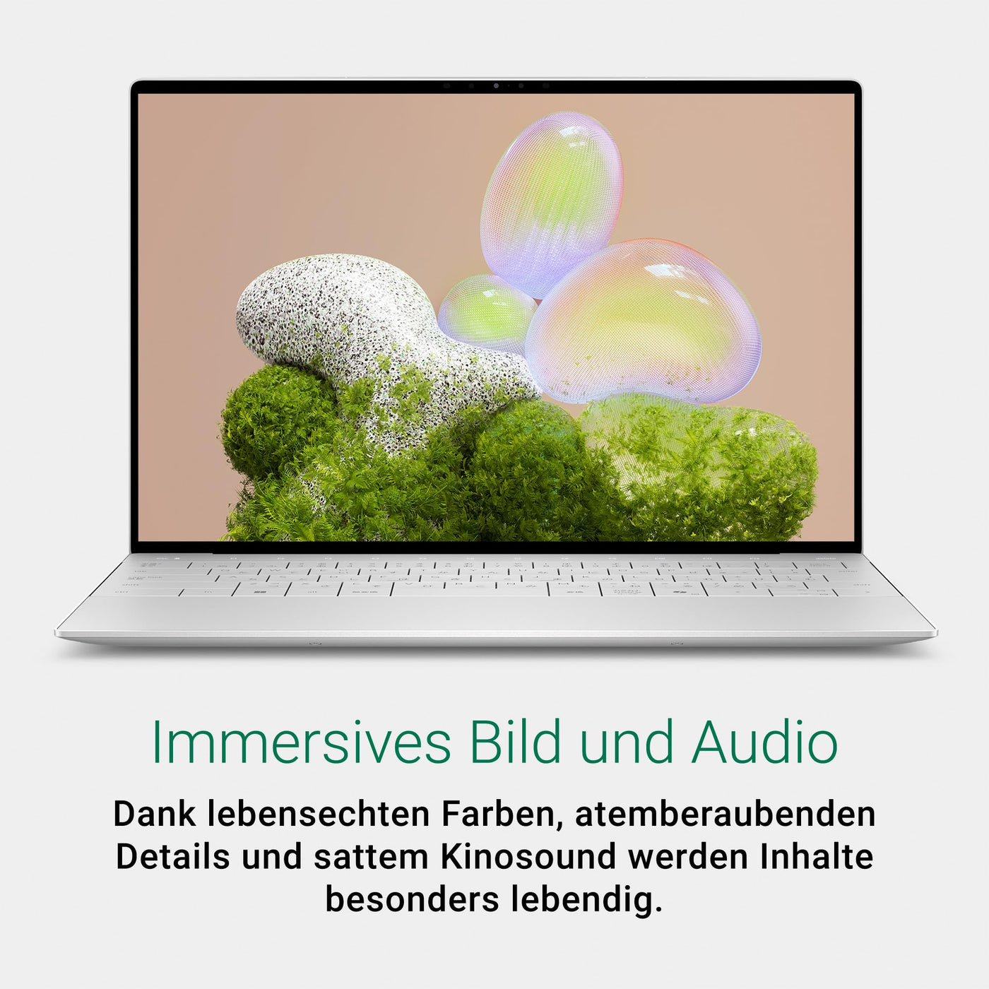 Dell XPS 13 (9350) Laptop Copilot+ 13.4 Inch FHD+ 120Hz, Intel Core Ultra 5 Series 2, 16GB RAM, 512GB SSD, Intel Arc Graphics, Windows 11 Home, Fingerprint Reader, QWERTY Keyboard, Platinum