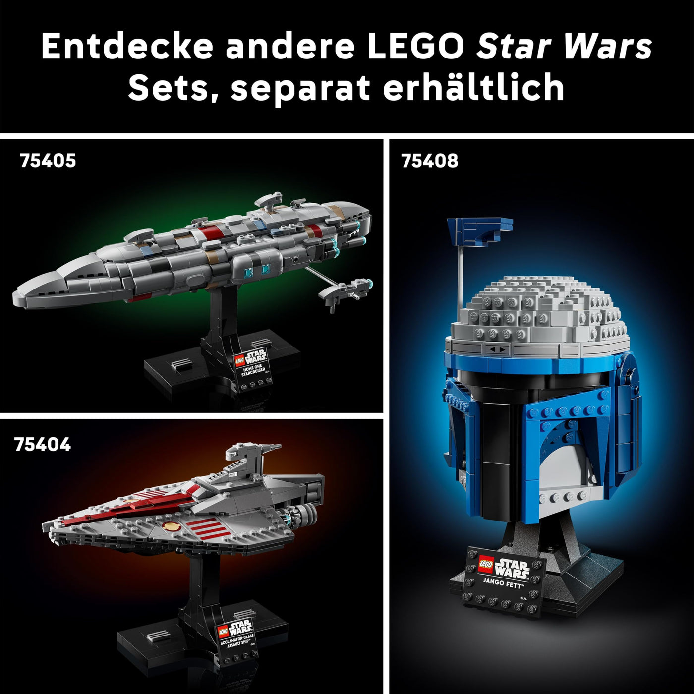 LEGO Star Wars 75407 Star Wars Logo Steinen - Bauset für Erwachsene zum Sammeln - Popkultur-Modell - Ausstellungsstück für das Büro - Geschenkidee für Erwachsene und Jugendliche Fans