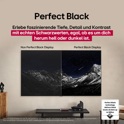 LG OLED55G57LW TV 55 Zoll (139 cm) 4K OLED evo AI TV (α11 Gen2 4K AI Prozessor, webOS 25, 120Hz (VRR bis zu 165Hz)) [Modelljahr 2025]