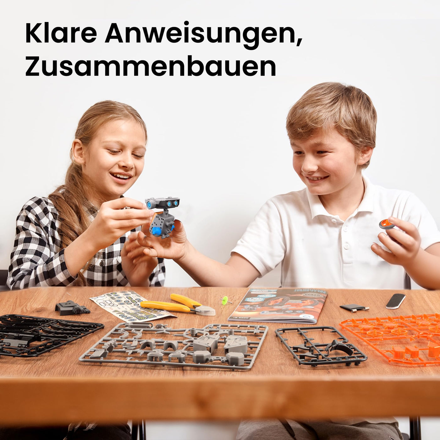 Sillbird 15-in-1 Solar Roboter Spielzeug ab 8 Jahre, Solar und batteriebetriebener Motor mit Doppelantrieb, Mint Experimente Lernspielzeug Kinder Geschenk für Jungen ab 8 9 10+ Jahren（212 Stücke）