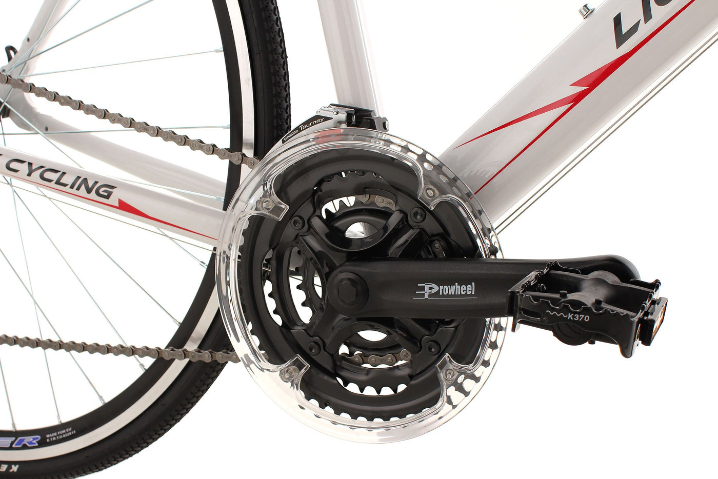 KS Cycling Fitnessbike 28'' Lightspeed weiß Alu-Rahmen RH 54 cm