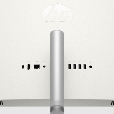 HP All-in-One Desktop-PC, 27" FHD Display, AMD Ryzen 5 7520U, 16 GB DDR5 RAM, 1 TB SSD, AMD Radeon-Grafikeinheit, Windows 11 Home, QWERTZ, Weiß, [Exklusiv bei Amazon]