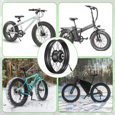 BAFANG G062 48V 1000W Hinterradmotor für 175 mm Tropfen, 20" 26" Fat Tire Elektro-Rad-Umsetzungs-Kit mit Akku (optional) und LCD-Anzeige (optional), Hinterrad hub Motor-Rad-Kit mit PAS-Sensor